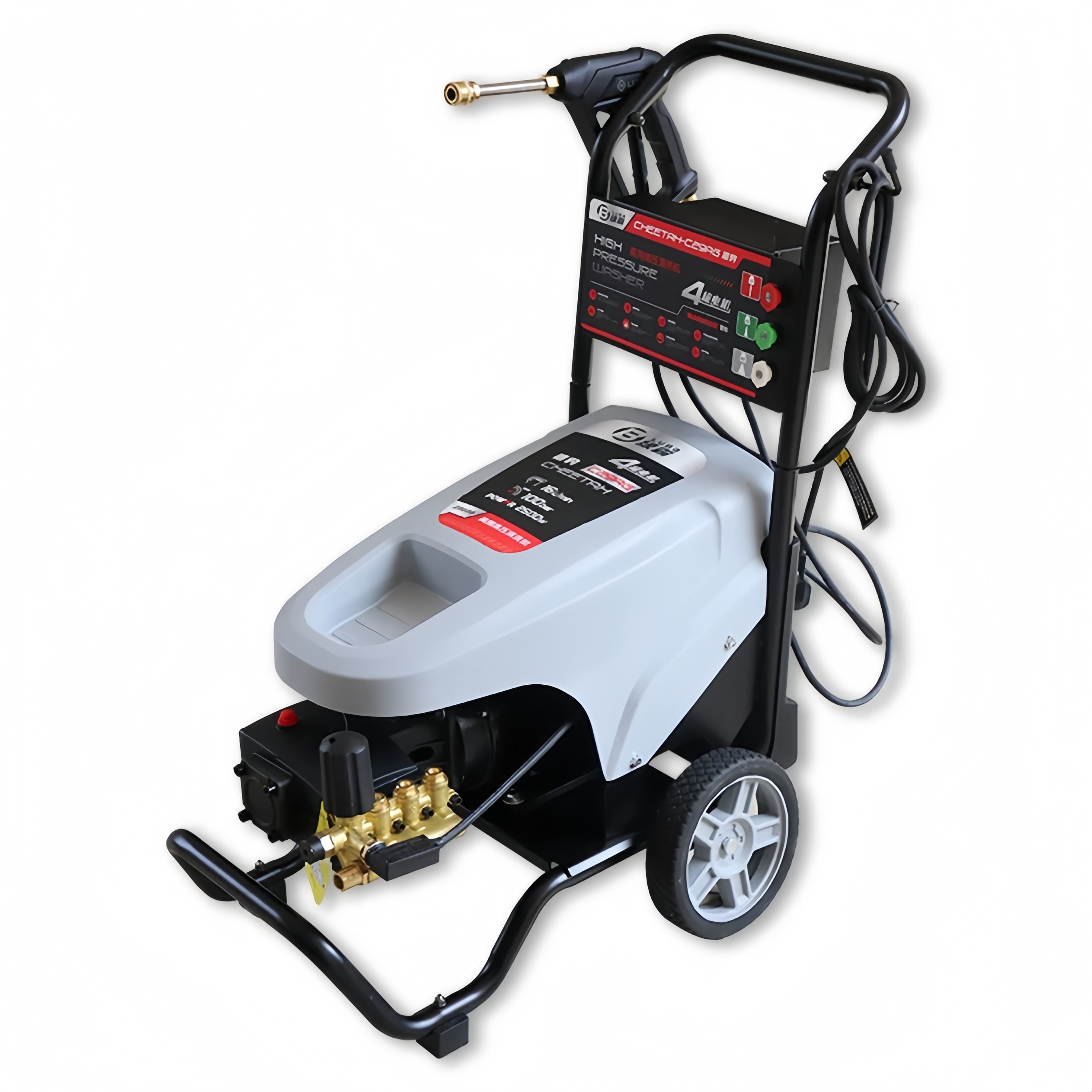 绿霸清洗机猎豹C29AG高压水枪刷车泵猎豹C29CG全自动关枪停机高清大图