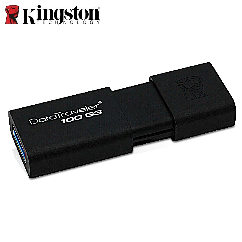 金士顿(KINGSTON)DT100 G3 64G优盘USB3.0 单个装