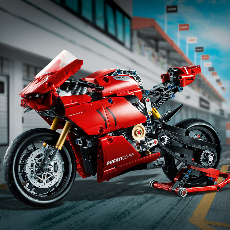 LEGO乐高机械组系列杜卡迪 Ducati Panigale V4 R42107 男孩女孩10岁+生日礼物 玩具积木