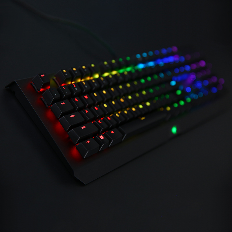 Razer雷蛇黑寡妇蜘蛛X幻彩版台式电脑游戏机械键盘台式青轴电竞