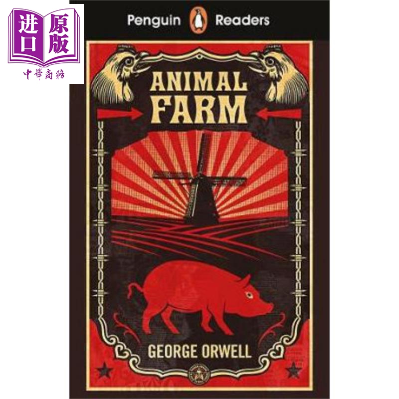 [正版]Penguin Readers L3 Animal Farm ELT企鹅分级文学经典3级 动物农庄 英文原版高清大图