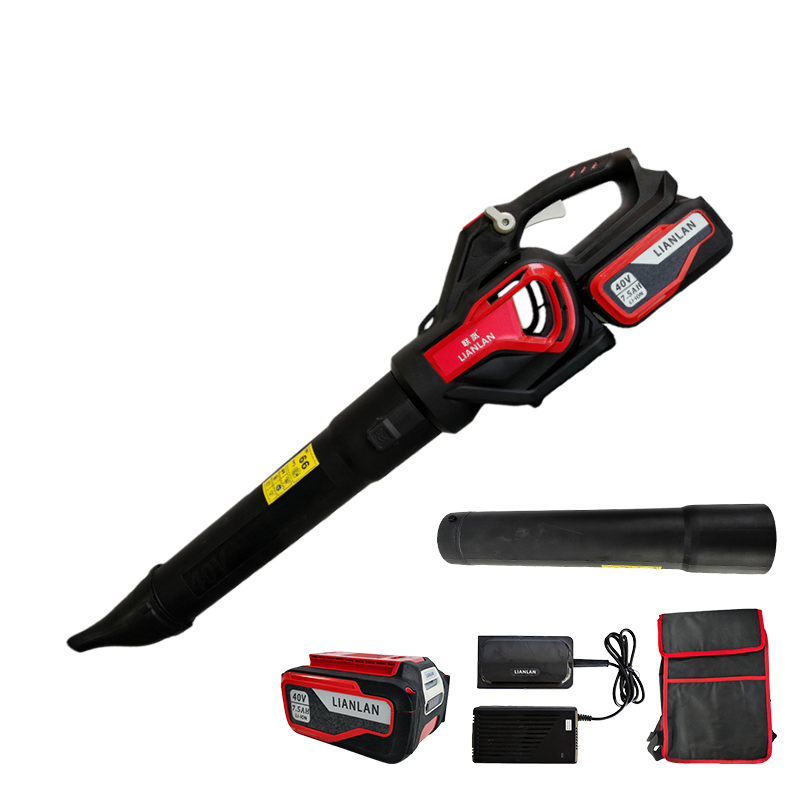 联岚手持大功率锂电暴风机除雪吹雪机40V7.5AH/三挡调节套高清大图