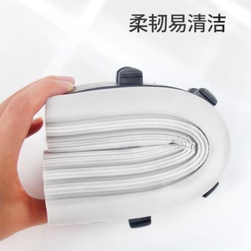瑞丽达0006胶棉拖把配件拖布头胶棉头智慧拖替换装大卡丁拖把配头 1支装黄色