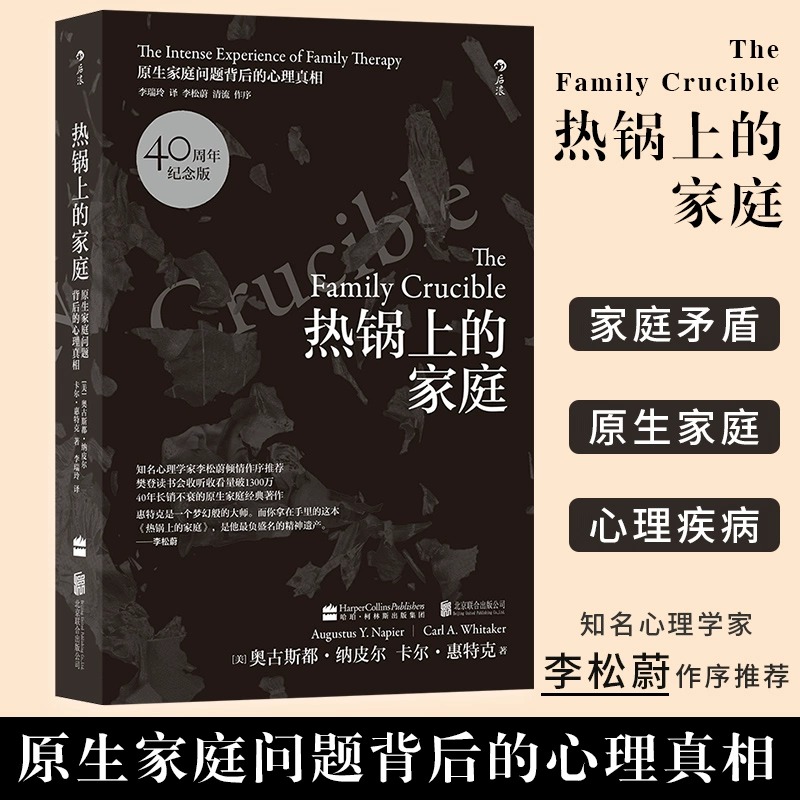 [正版]书店热锅上的家庭(原生家庭问题背后的心理真相40周年纪念版) 保健心理类书籍 心理健康 社会学类书籍 后浪图高清大图