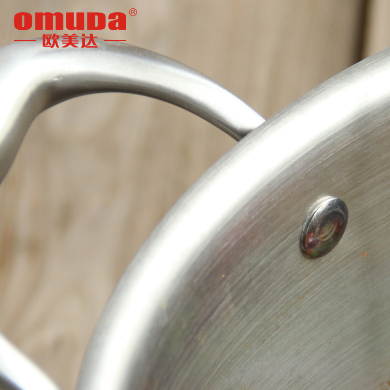 欧美达（omuDa） 公爵系列汤锅 不锈钢汤锅多用锅冷钢锻铸手柄防烫隔热汤锅