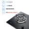 光芒(GOMON)嵌入式燃气灶1000BX·S 煤气灶台灶具 4.0kW大火力 不锈钢 天然气