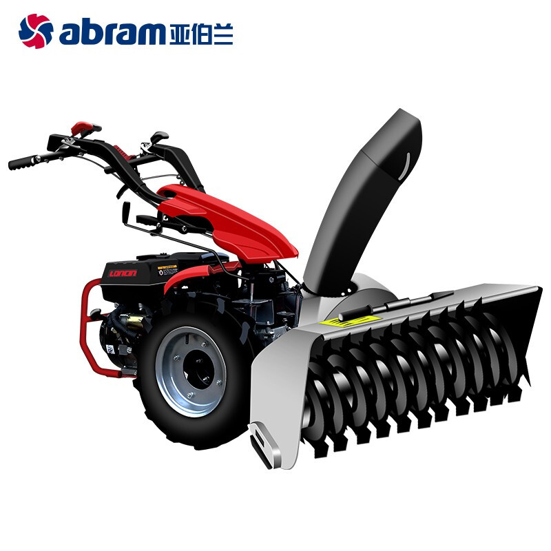 亚伯兰ABRAM-110SX-Q3 92#燃油款 420CC马力扫雪机小区物业道路除雪车燃油扫雪车 (配滚刷+抛雪)高清大图