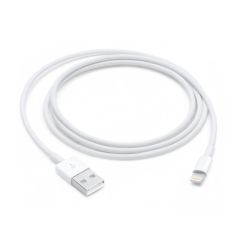 Apple MD818FE/A Lightning to USB 1m 连接线/数据线 白色 配件