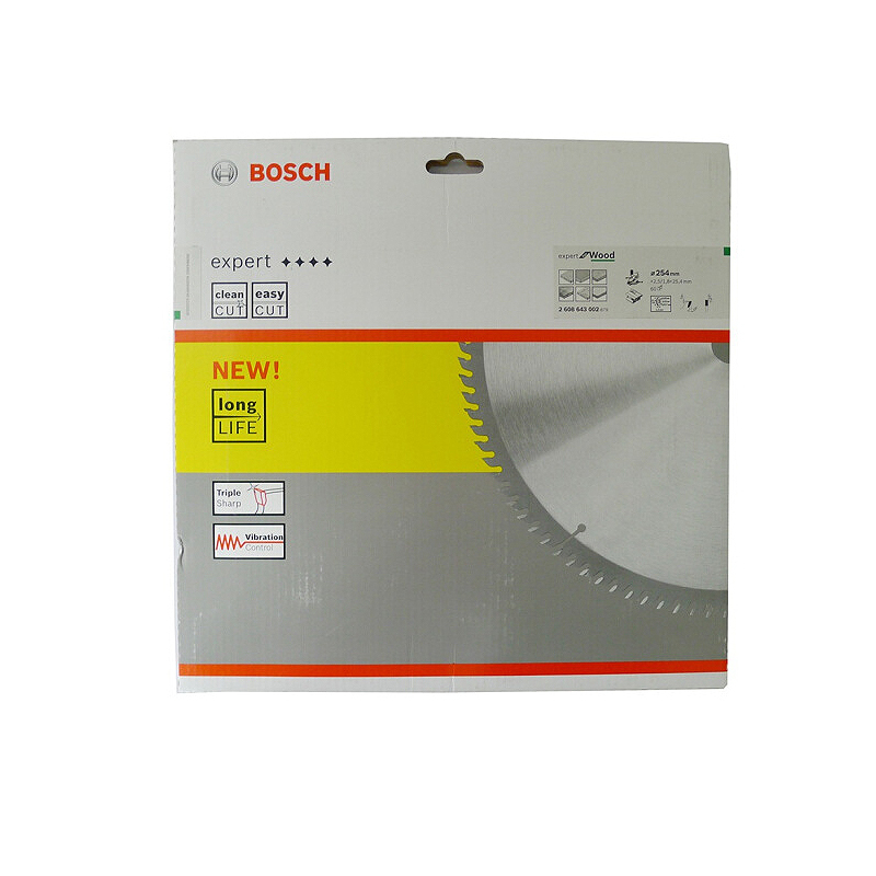 博世(BOSCH) 木工圆锯片10寸60齿 254mm(2608643002)