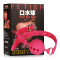 云曼（Yunman） 硅胶口塞球 女用sm刑具口球马具口枷 调教男另类强制嘴塞 成人情趣性用品 黑色--小号直径_971