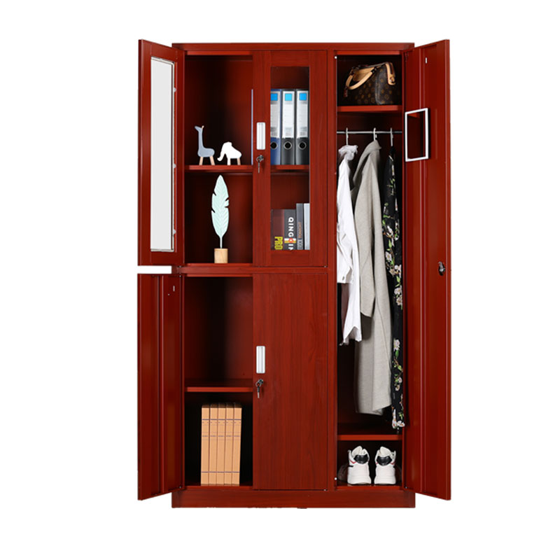 鑫睿辉 玻璃更衣柜1850*970*500mm 台高清大图