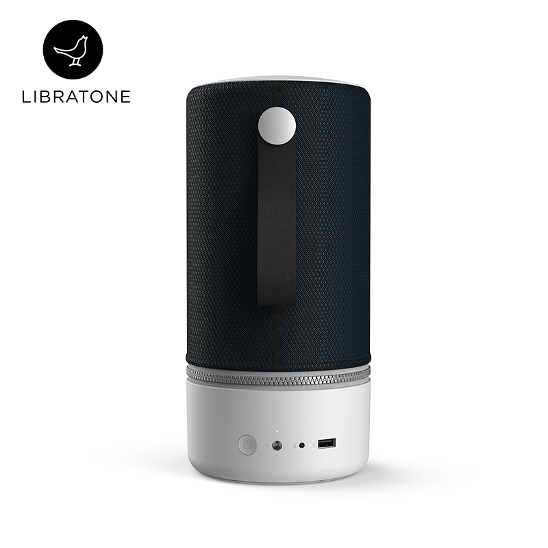 Libratone( 小鸟音响 ) ZIPP 2 无线智能音响 WiFi蓝牙音箱移动家用 黑色