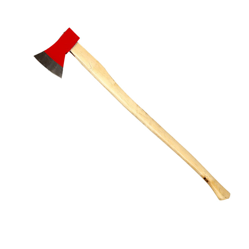 规格[长柄消防大斧]逃生长柄大号斧头 木柄钢板斧子 把斧 钢斧 木柄尖