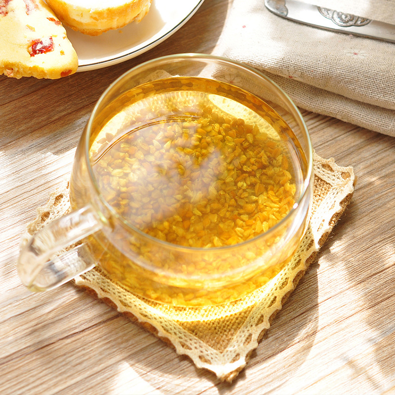 和茶原叶黑苦荞茶四川大凉山全颗粒散装麦香苦芥茶荞麦400g