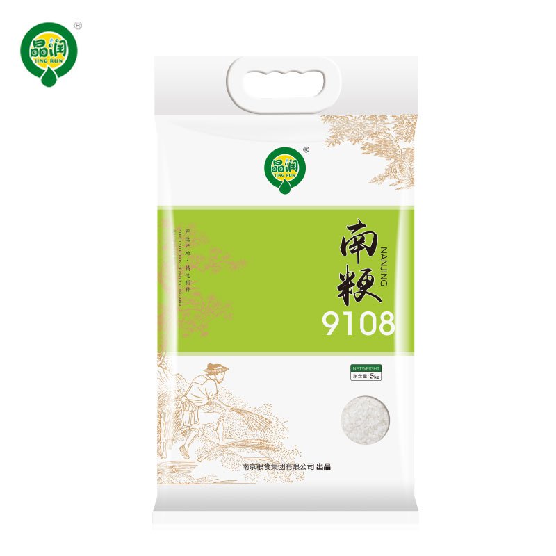晶润 南粳9108大米 5kg 当季新米