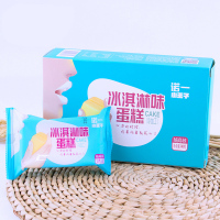 小王子酸奶小口袋面包 冰淇淋蒸蛋糕149g*3盒