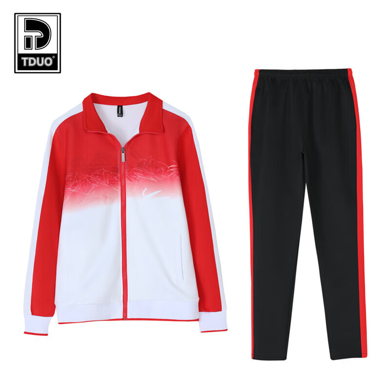 Tduo运动服 A14 套 红色 S
