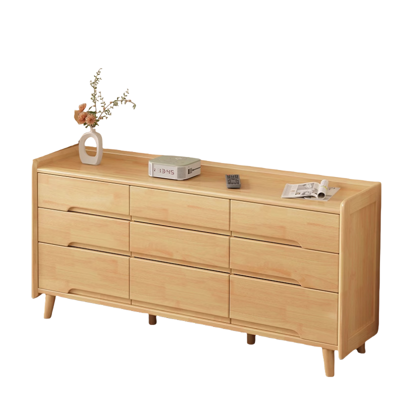 蕃蒂九斗柜160*40*76.6cm个高清大图