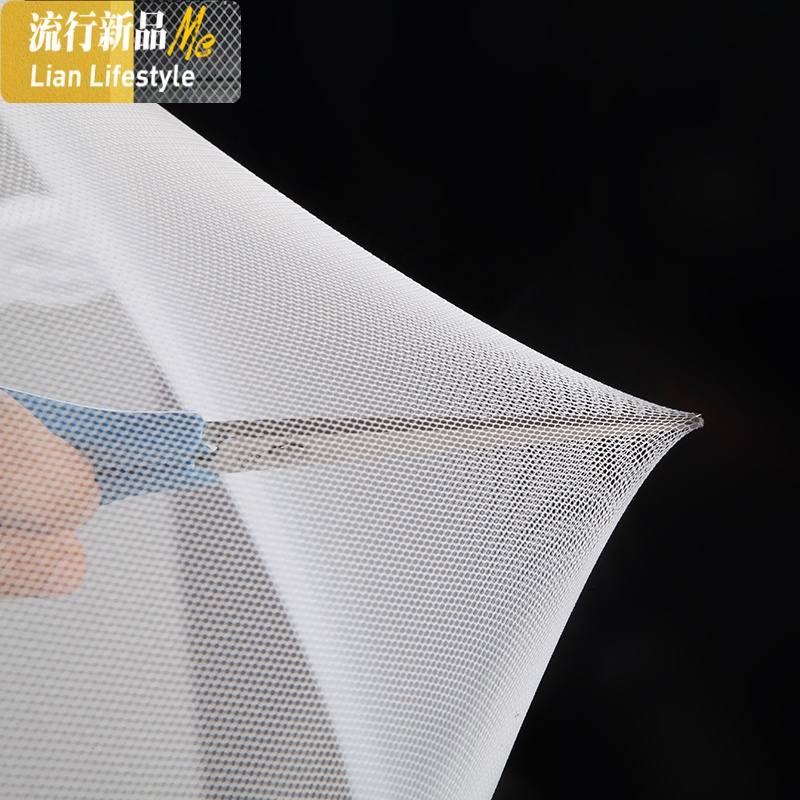三维工匠蒙古包蚊帐学生宿舍免安装蚊帐1.0m/1.2/1.5/1.8x1.9x2m一米纹帐高清大图