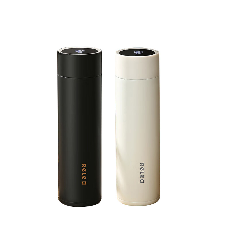 物生物保温杯500ml极度数显JV012245-0500超长续航(颜色随机)
