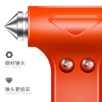 火焰战士汽车安全锤车用逃生锤破窗器车载应急多功能神器
