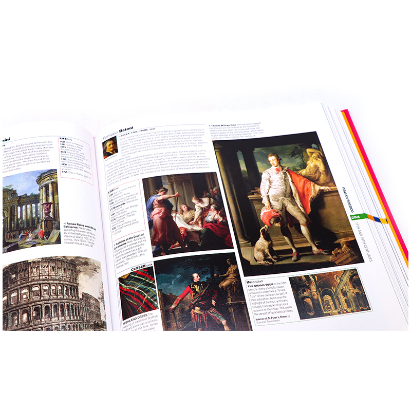 [正版]DK艺术博物馆 英文原版 Art The Definitive Visual Guide 艺术历史作品名人