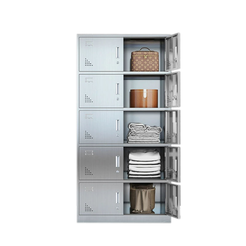 戌林 不锈钢储物柜 十门/台高清大图