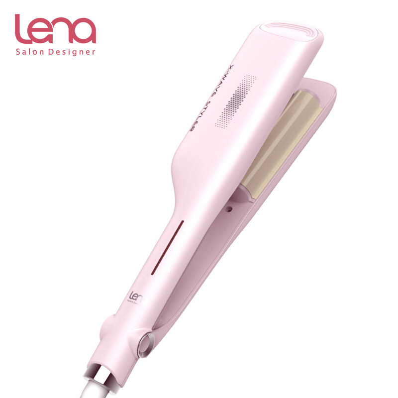 lena蛋卷头卷发棒女蛋蛋卷卷发神器泡面头负离子电卷棒水波纹夹板卷发器LN-802