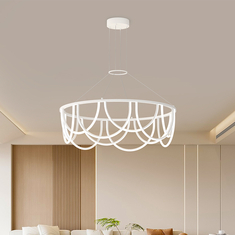 北欧后现代吊灯时尚简约客厅餐厅卧室吊灯个性创意样板间LED灯具