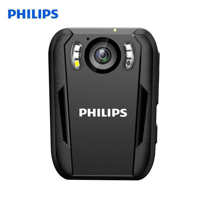 飞利浦(Philips)VTR8102便携音视频1296P高清红外夜视摄像机 便携式摄像装置【64G内存】