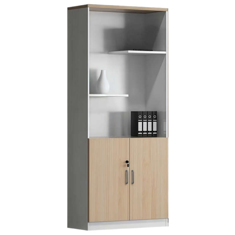 铭思沃两门书柜A2个高清大图