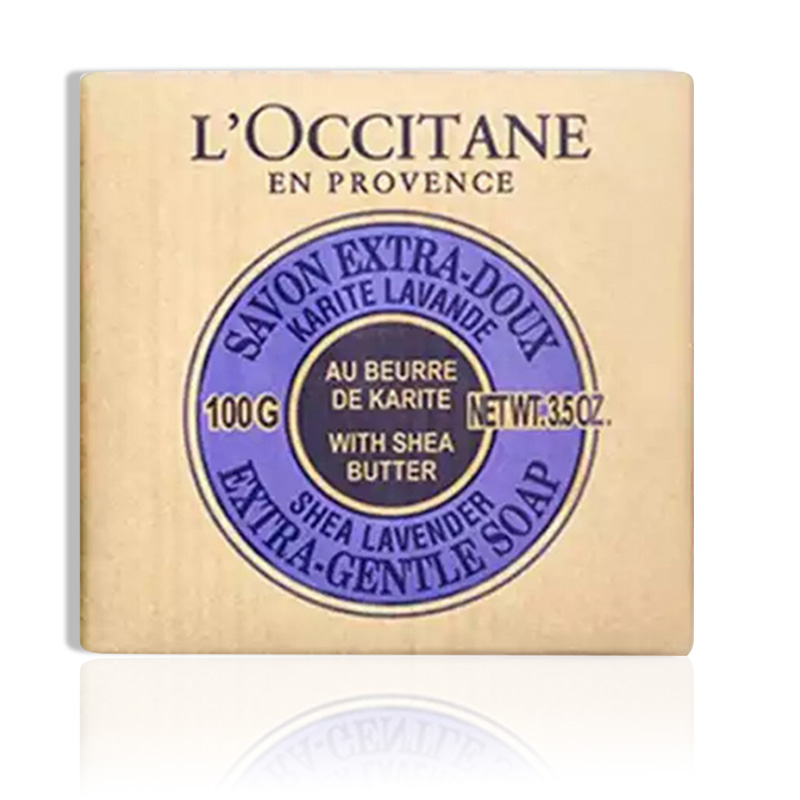 L’OCCITANE 欧舒丹 乳木果薰衣草味 香皂 100g/块高清大图