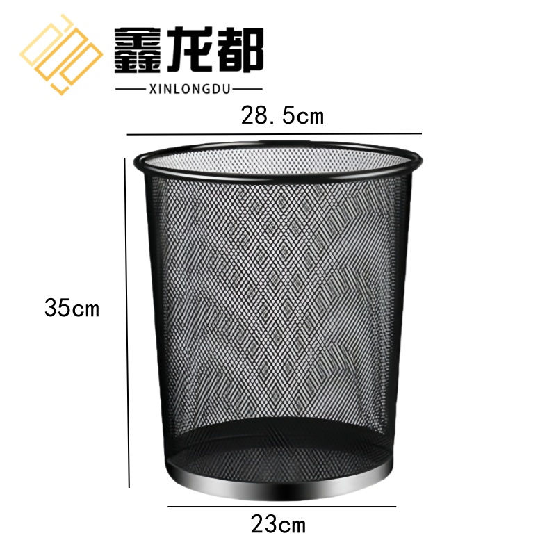金属垃圾桶9L高清大图