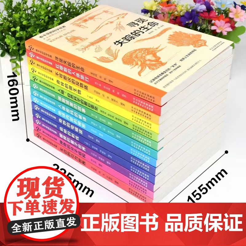 看不见的科学世界 全13册 小学生趣味科普儿童百科全书 人体密码破译大脑红细胞地球恐龙反物质微生物神奇的分子结构诡秘的射高清大图