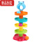 真智力儿童益智轨道滚滚球滑球塔手抓球玩具1-2岁男孩3-5女宝宝趣味滑行 五层投篮轨道滚球-带10球
