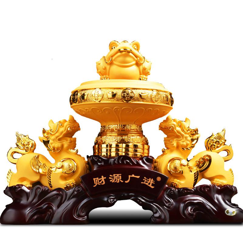 美帮汇财源广进貔貅摆件一对金蟾 新店开业送礼店铺前台摆设高清大图