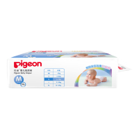 Pigeon/贝亲婴儿轻薄干爽纸尿裤M74片 弱酸尿不湿 透气舒适