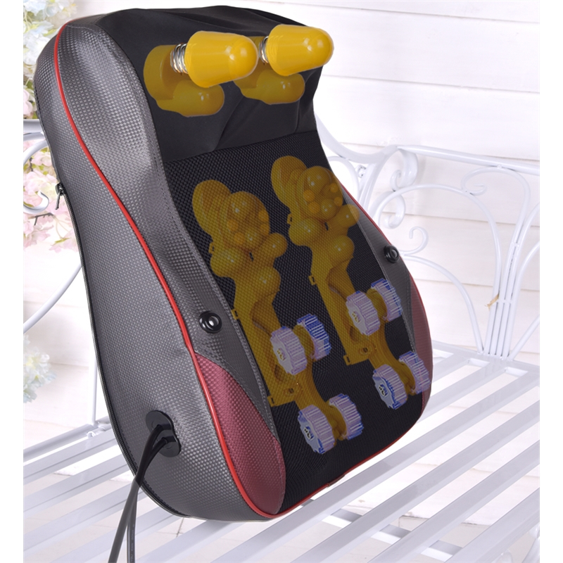 按摩器闪电客背部腰部颈椎多功能颈肩按摩仪电动全身颈部揉捏车家用