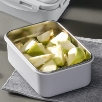 莱茵便携饭盒 HMD-8114 优质不锈钢+食品级pp