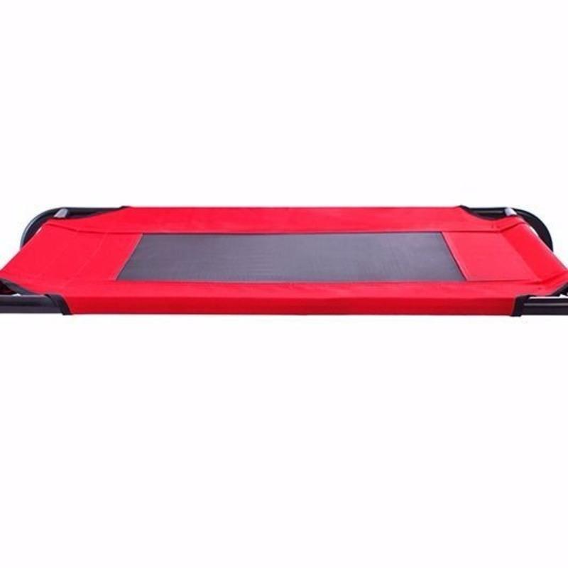 红色 S-小型76*52*18 宠物行军床四季通用拆卸折叠宠物跳床狗窝猫垫狗跳床猫床大型犬