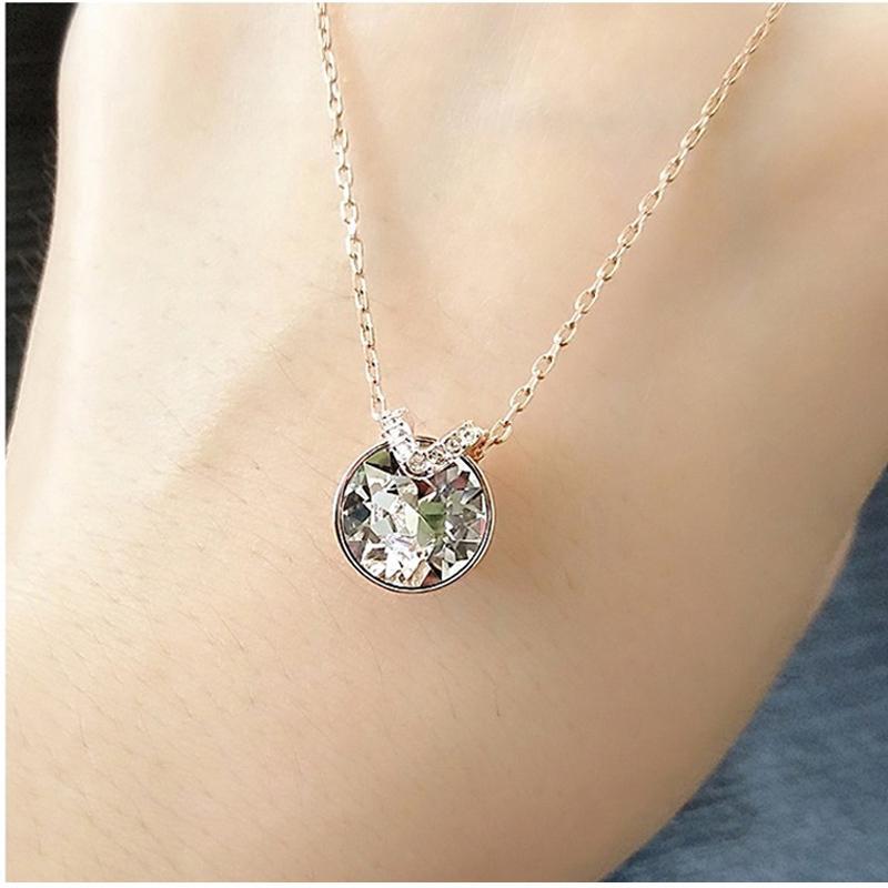 SWAROVSKI 施华洛世奇BELLA V女士水晶项链 人造水晶 海外正品 全国联保 刘诗诗同款 5299316