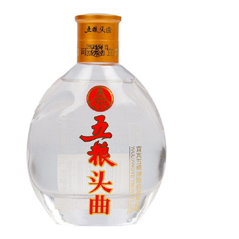 五粮液五粮头曲浓香型白酒45度100ml单瓶