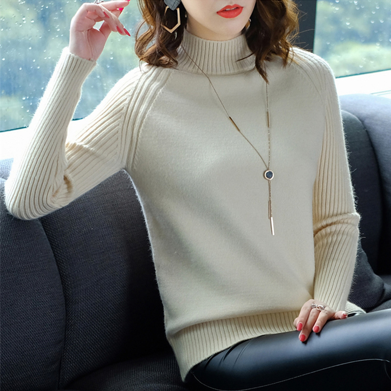 女2018新款 chic罩衫薄款复古小清新毛衣甜美粗线套头毛针织衫