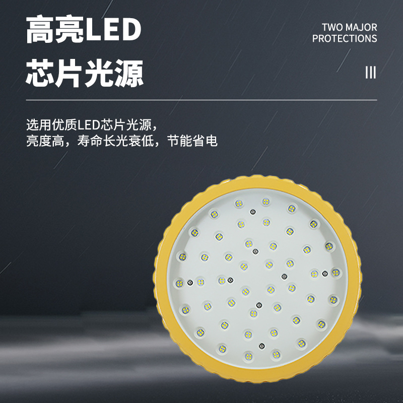 明特佳-Mintega FPD8504G-L60 LED防爆泛光灯 60W 黄色 (单位:套)