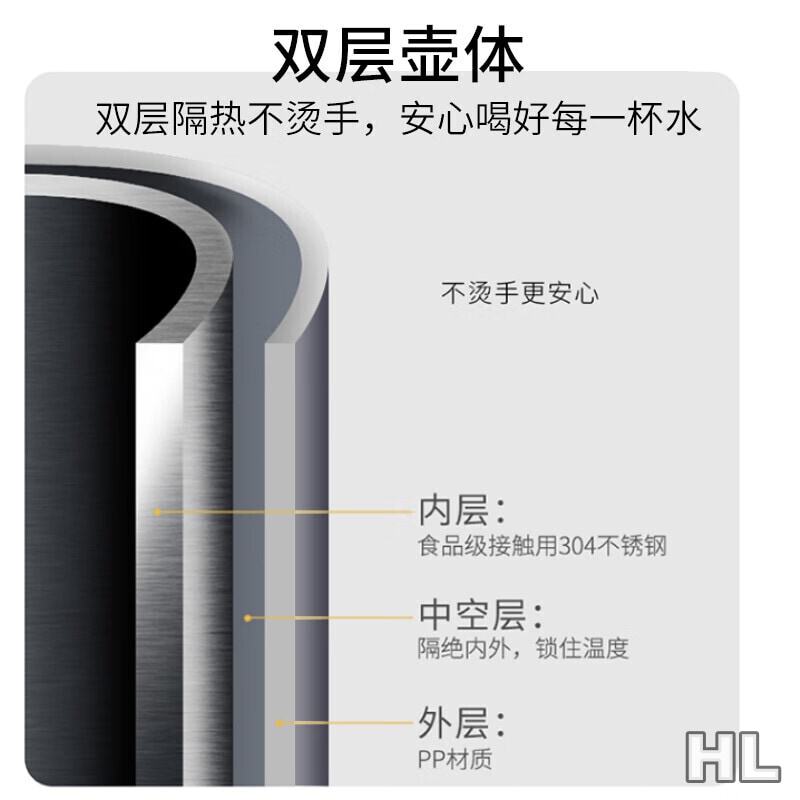 九阳热水壶烧水壶1.7LK17FD-W6310高清大图