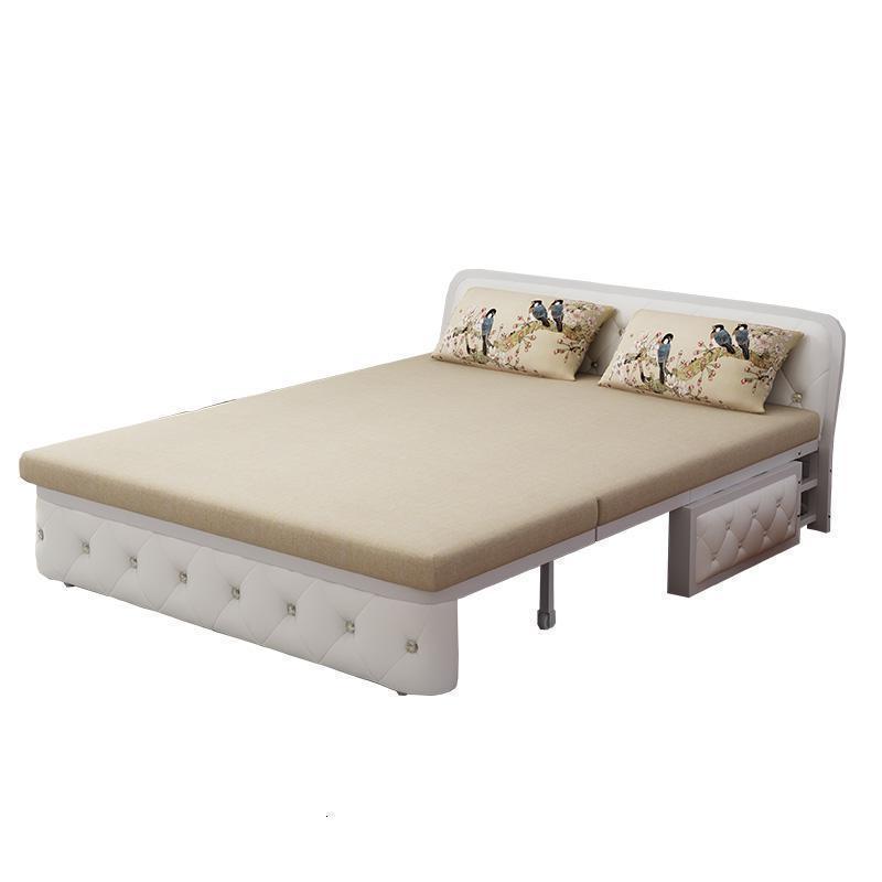 森美人折叠沙发床两用推拉客厅书房公寓小户型双人简约现代多功能折叠床 1.8米乳胶垫(不带储藏） 1.5米-1.8米