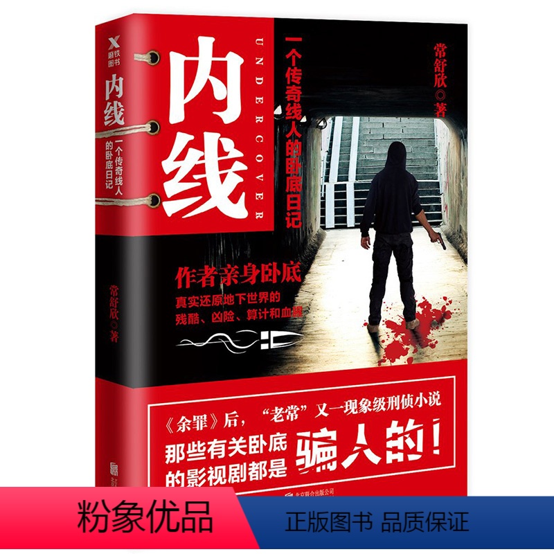 [正版]内线/余罪之后常书欣又一刑侦小说犯罪悬疑侦探推理书籍引擎卧底罪案现场干票大的食罪者第九调查局