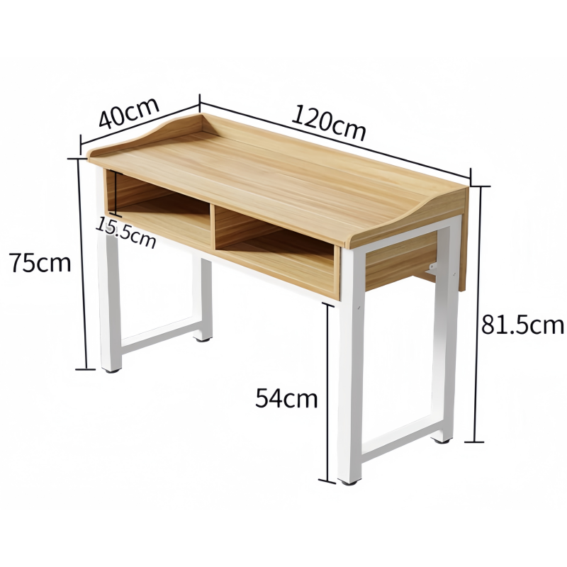 芙首泰学习桌1200*400*750mm张高清大图