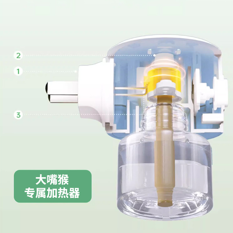 大嘴猴(paul frank) 电热蚊香液套装高清大图