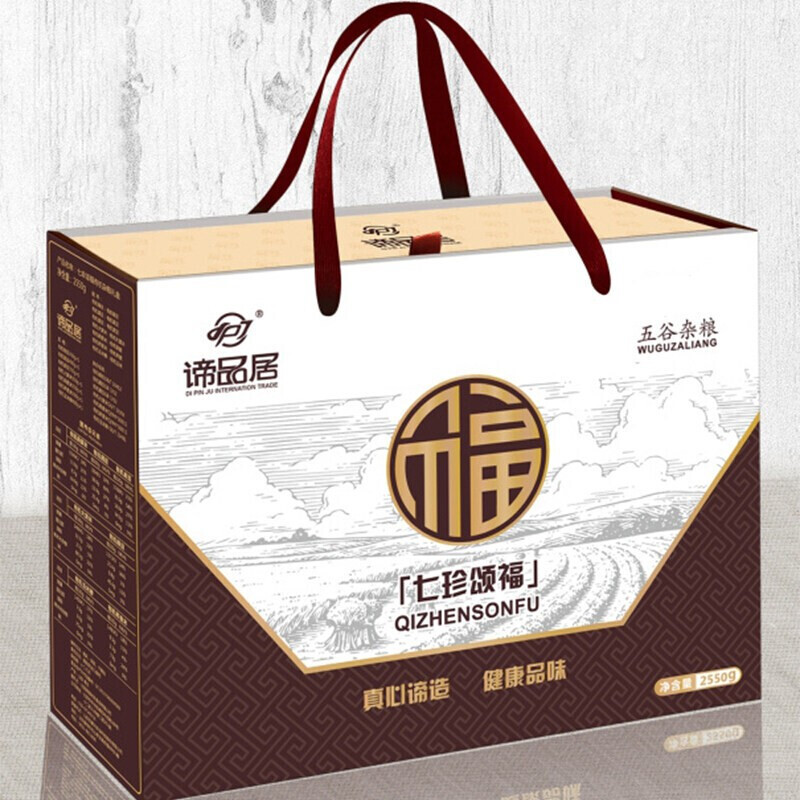 谛品居-七珍颂福有机杂粮礼盒(J)